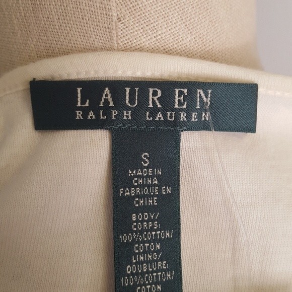 White Lace Stretch Dress Ralph Lauren NWT - Picture 10 of 10